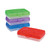 Pencil Box, 8.38" x 5.63" x 2.5", Randomly Assorted Colors [SKU: STX61605U12C]