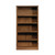 Select Collection Bookcase, Five-Shelf, 35.27w x 13.22d x 69.76h, Oiled Brown [SKU: SWC410367]