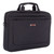 Cadence Slim Briefcase, Fits Devices Up to 15.6", Polyester, 3.5 x 3.5 x 16, Charcoal [SKU: SWZEXB1010SMCH]