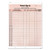 Patient Sign-In Label Forms, Two-Part Carbon, 8.5 x 11.63, Salmon Sheets, 125 Forms Total [SKU: TAB14530]