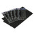 Table Set Rectangular Table Covers, Heavyweight Plastic, 54" x 108", Black, 6/Pack [SKU: TBL549BK]