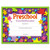 Colorful Classic Certificates, Preschool Diploma, 11 x 8.5, Horizontal Orientation, Assorted Colors, 30/Pack [SKU: TEPT17006]