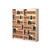 Snap-Together Seven-Shelf Closed Add-On Unit, Steel, 36w x 12d x 88h, Sand [SKU: TNN1288ACSD]