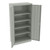 72" High Standard Cabinet (Assembled), 36w x 18d x 72h, Light Gray [SKU: TNN7218LGY]