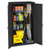 Janitorial Cabinet, 36w x 18d x 64h, Black [SKU: TNNJAN6618DHBK]