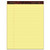 Gold Fibre Quality Writing Pads, Wide/Legal Rule, 50 Canary-Yellow 8.5 x 11.75 Sheets, Dozen [SKU: TOP20020]
