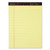 Gold Fibre Writing Pads, Wide/Legal Rule, 50 Canary-Yellow 8.5 x 11.75 Sheets, 4/Pack [SKU: TOP20032]