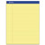 Perforated Writing Pads, Wide/Legal Rule, 50 Canary-Yellow 8.5 x 11.75 Sheets, Dozen [SKU: TOP20220]