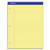 Double Sheet Pads, Wide/Legal Rule, 100 Canary-Yellow 8.5 x 11.75 Sheets [SKU: TOP20243]