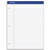 Double Sheet Pads, Wide/Legal Rule, 100 White 8.5 x 11.75 Sheets [SKU: TOP20244]