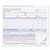 Hazardous Material Short Form, Four-Part Carbonless, 8.5 x 7, 50 Forms Total [SKU: TOP3843]