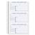 Spiralbound Message Book, Two-Part Carbonless, 5 x 2.83, 3 Forms/Sheet, 300 Forms Total [SKU: TOP4006]