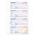 Money and Rent Receipt Book, Account + Payment Sections, Three-Part Carbonless, 7.13 x 2.75, 4 Forms/Sheet, 100 Forms Total [SKU: TOP46808]