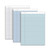 Prism + Colored Writing Pads, Wide/Legal Rule, 50 Assorted Pastel-Color 8.5 x 11.75 Sheets, 6/Pack [SKU: TOP63116]