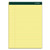 Double Docket Ruled Pads, Narrow Rule, 100 Canary-Yellow 8.5 x 11.75 Sheets, 6/Pack [SKU: TOP63376]