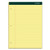 Double Docket Ruled Pads, Wide/Legal Rule, 100 Canary-Yellow 8.5 x 11.75 Sheets, 6/Pack [SKU: TOP63387]