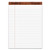 The Legal Pad" Ruled Perforated Pads, Wide/Legal Rule, 50 White 8.5 x 11.75 Sheets, Dozen [SKU: TOP7533]