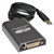 USB 2.0 to DVI/VGA External Multi-Monitor Video Card, 128 MB SDRAM, 4", Black [SKU: TRPU244001R]
