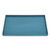 Slim Stackable Plastic Tray, 6.85 x 9.88 x 0.47, Teal [SKU: TUD24380426]
