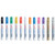 Permanent Marker, Medium Bullet Tip, Assorted Colors, 12/Set [SKU: UBC63631]