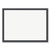 Magnetic Dry Erase Board with MDF Frame, 24 x 18, White Surface, Black Frame [SKU: UBR307U0001]
