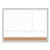 4N1 Magnetic Dry Erase Combo Board, 24 x 18, White/Natural [SKU: UBR3890U0001]