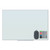 Floating Glass Dry Erase Board, 48 x 36, White [SKU: UBR3977U0001]