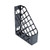 Recycled Plastic Magazine File, 3 x 10 x 11.88, Black [SKU: UNV08118]