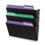 Wall File Pockets, 3 Sections, Letter Size,13" x 4.13" x 14.5", Black, 3/Pack [SKU: UNV08121]