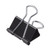 Binder Clips with Storage Tub, Medium, Black/Silver, 24/Pack [SKU: UNV11124]
