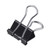 Binder Clips with Storage Tub, Small, Black/Silver, 40/Pack [SKU: UNV11140]