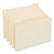 Top Tab File Folders, 1/5-Cut Tabs: Assorted, Letter Size, 0.75" Expansion, Manila, 100/Box [SKU: UNV12115]