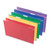 Deluxe Bright Color Hanging File Folders, Legal Size, 1/5-Cut Tabs, Assorted Colors, 25/Box [SKU: UNV14221]