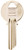 HY-KO 11010Y3 Key Blank, Brass, Nickel, For: Yale Cabinet, House Locks and Padlocks [SKU: ORG5505359]