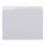 Top Tab File Folders, 1/3-Cut Tabs: Assorted, Letter Size, 0.75" Expansion, Gray, 100/Box [SKU: UNV18101]