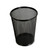 Jumbo Steel Mesh Pencil Cup, 4.38" Diameter x 5.38"h, Black [SKU: UNV20013]