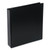 Deluxe Round Ring View Binder, 3 Rings, 2" Capacity, 11 x 8.5, Black [SKU: UNV20731]