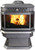 US STOVE AP5660 Bay Front Pellet Stove, 24-1/4 in W, 26-1/4 in D, 30-1/2 in H, 2200 sq-ft Heating, Steel, Black [SKU: ORG7381239]