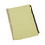 Deluxe Preprinted Simulated Leather Tab Dividers with Gold Printing, 25-Tab, A to Z, 11 x 8.5, Buff, 1 Set [SKU: UNV20821]