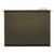 Deluxe Reinforced Recycled Hanging File Folders, Letter Size, 1/5-Cut Tabs, Standard Green, 25/Box [SKU: UNV24115]