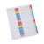 Deluxe Table of Contents Dividers for Printers, 26-Tab, A to Z, 11 x 8.5, White, 1 Set [SKU: UNV24812]