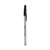 Ballpoint Pen, Stick, Fine 0.7 mm, Black Ink, Gray Barrel, Dozen [SKU: UNV27420]