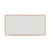 Dry-Erase Board, Melamine, 96 x 48, White, Oak-Finished Frame [SKU: UNV43620]