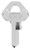 HY-KO 1101088/20KB Key Blank, For: ACE Padlock 88/20KB Locks [SKU: ORG9113226]