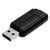 PinStripe USB Flash Drive, 16 GB, Black [SKU: VER49063]