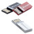 Clip-it USB Flash Drive, 8 GB, Assorted Colors, 3/Pack [SKU: VER98674]