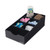 Condiment Caddy, 7 Compartments, 8.75 x 16 x 5.25, Black [SKU: VRTVFCC169]