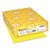 Color Paper, 24 lb Bond Weight, 8.5 x 11, Lift-Off Lemon, 500/Ream [SKU: WAU21011]