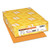 Color Cardstock, 65 lb Cover Weight, 8.5 x 11, Cosmic Orange, 250/Pack [SKU: WAU22851]