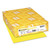 20lb Color Paper, 20 lb Bond Weight, 8.5 x 11, Lift-Off Lemon, 500/Ream [SKU: WAU45231]